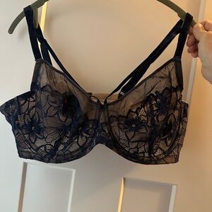 Torrid Midnight Blue Lace Bra